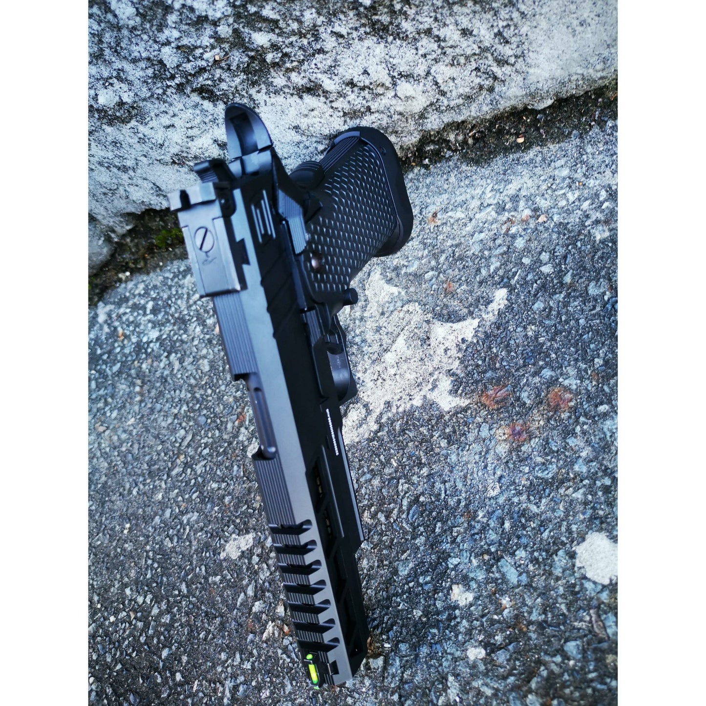 GOLDEN EAGLE 3341 Hi-Capa 5.1 GEL BLASTER GREEN GAS POWERED BLOWBACK CUSTOM NEW GEN