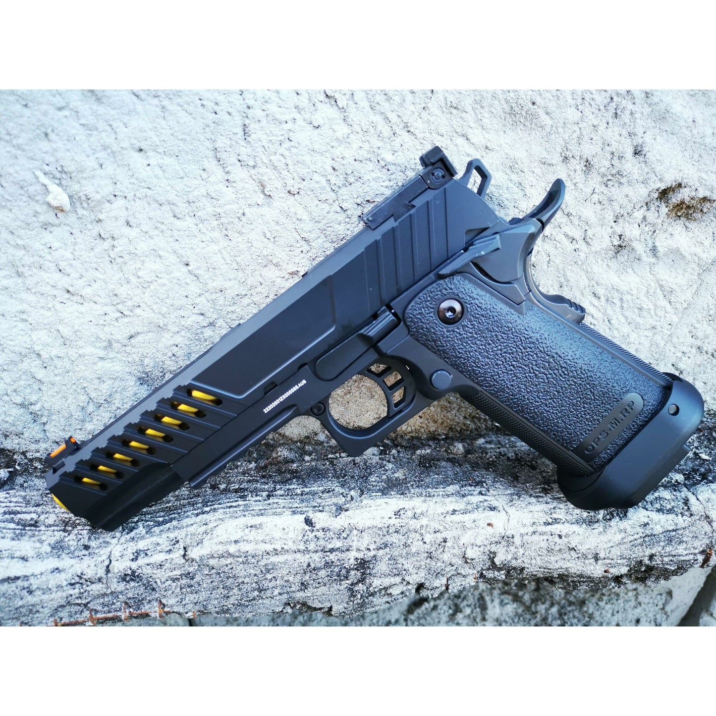 GOLDEN EAGLE 3338 FULL METAL CNC GMX-2 OPS MRP GEL BLASTER Hi-Capa 5.1 VERSIO GAS OR CO2 POWERED BLOW BACK