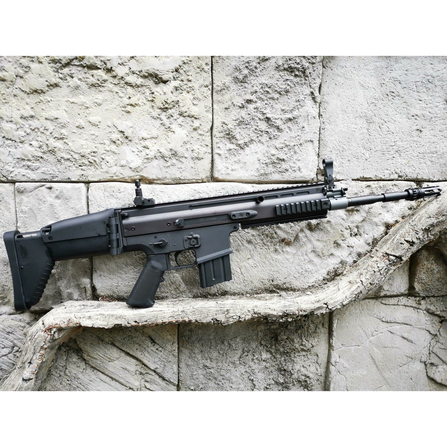 SCAR-H Metal Gel blaster AEG Black