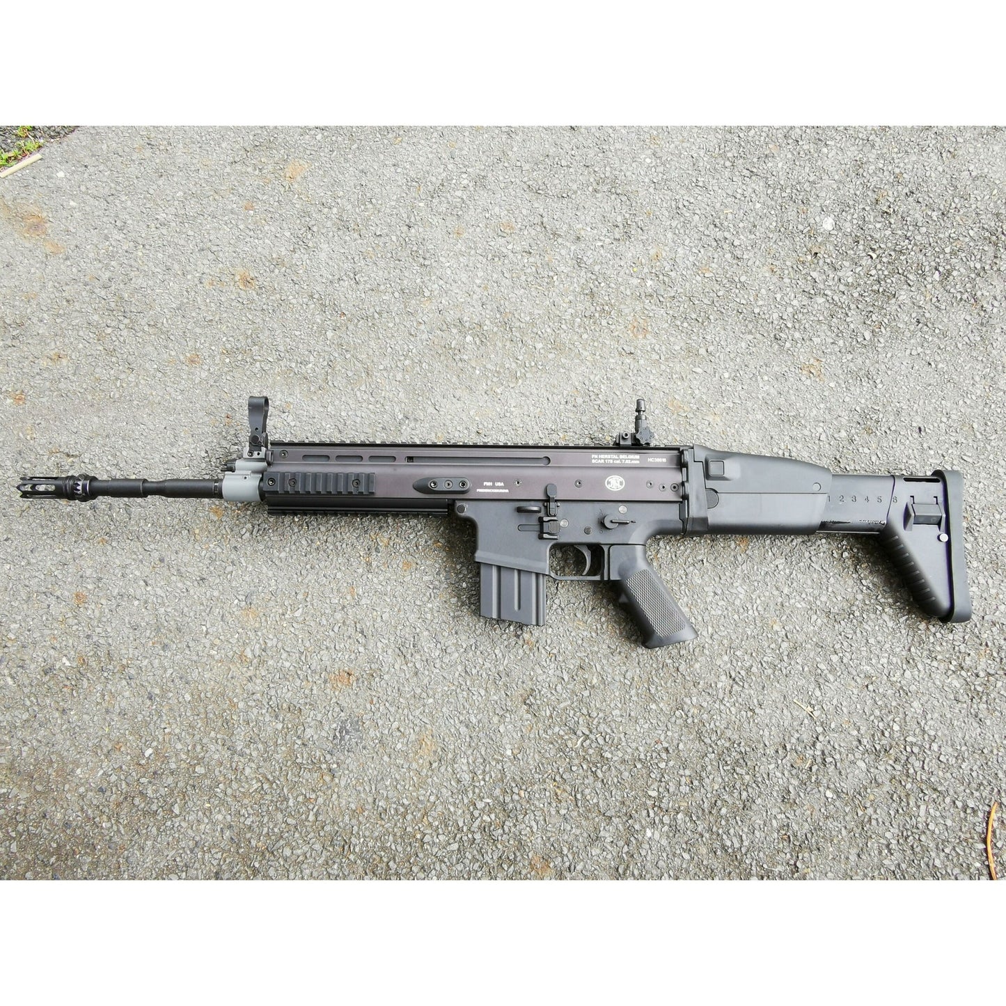 SCAR-H Metal Gel blaster AEG Black