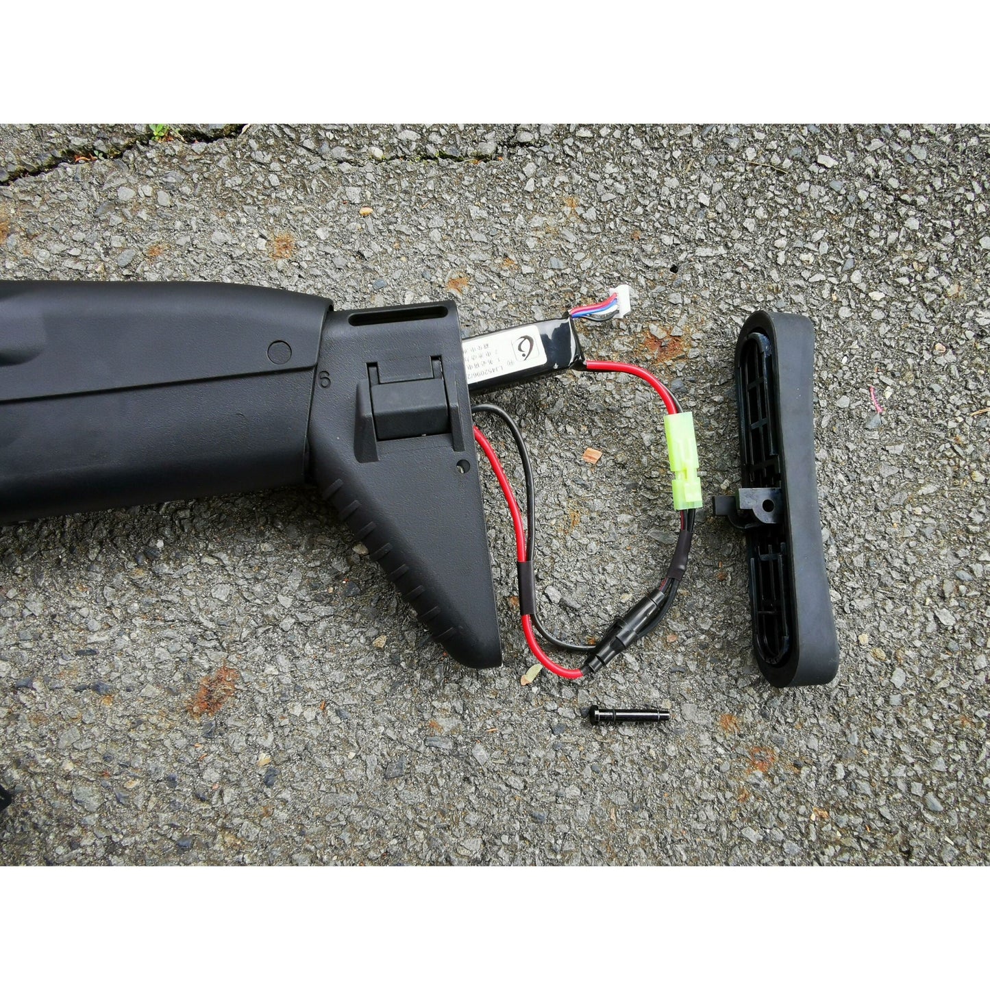SCAR-H Metal Gel blaster AEG Black