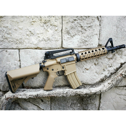 IHOBBY M4A1 Gen10 Gel Blaster With Carry Handle Package: Tan