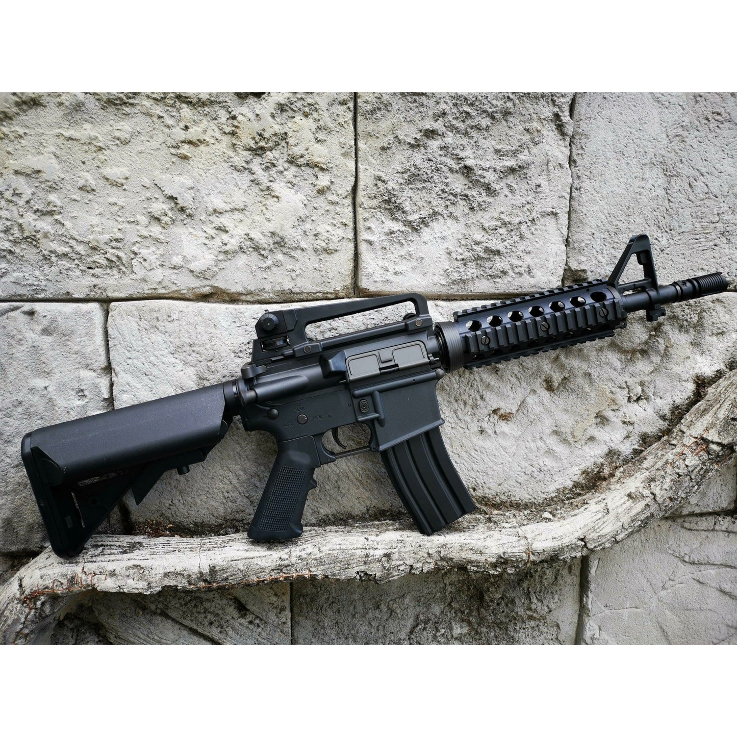 IHOBBY M4A1 Gen10 Gel Blaster With Carry Handle Package: Black