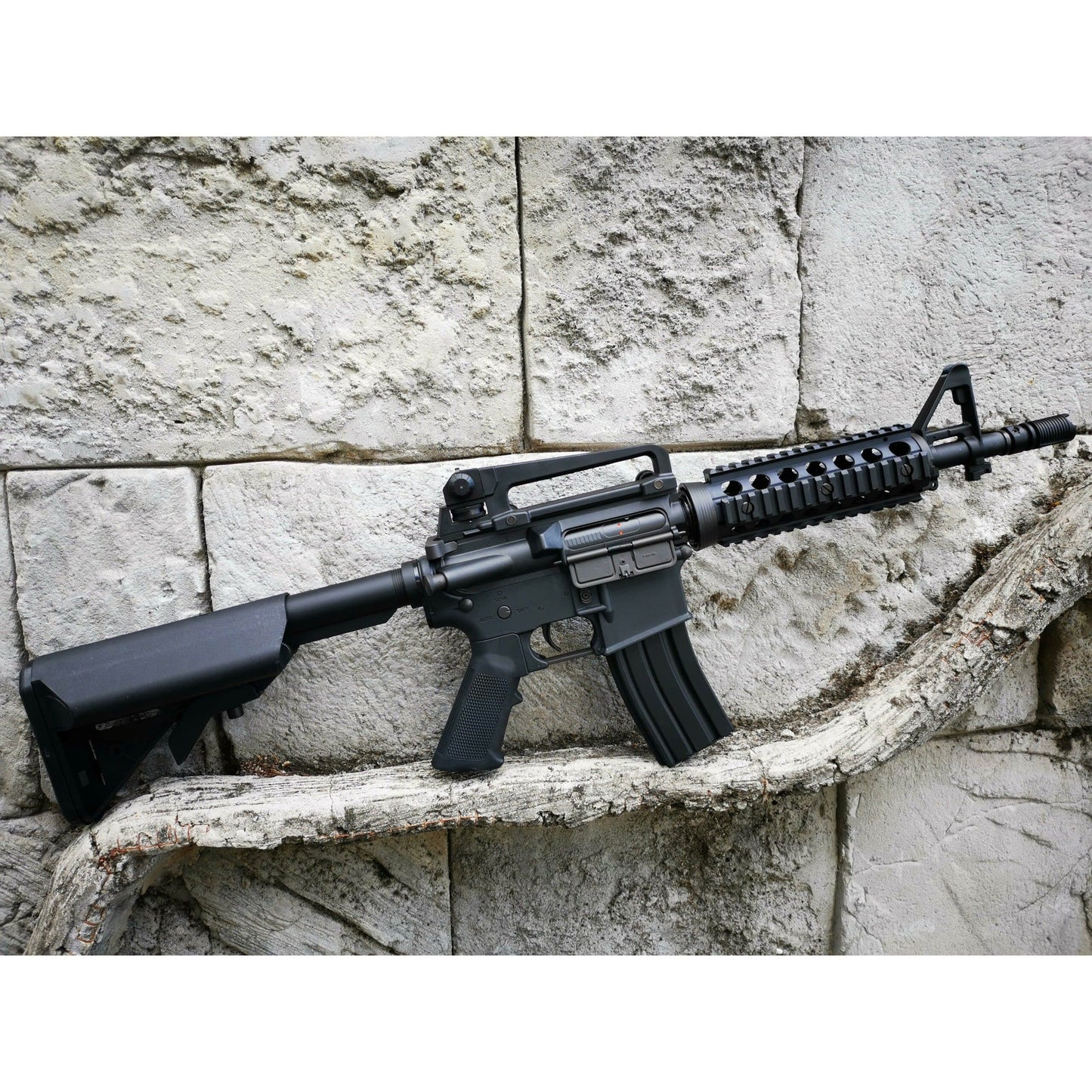IHOBBY M4A1 Gen10 Gel Blaster With Carry Handle Package: Black