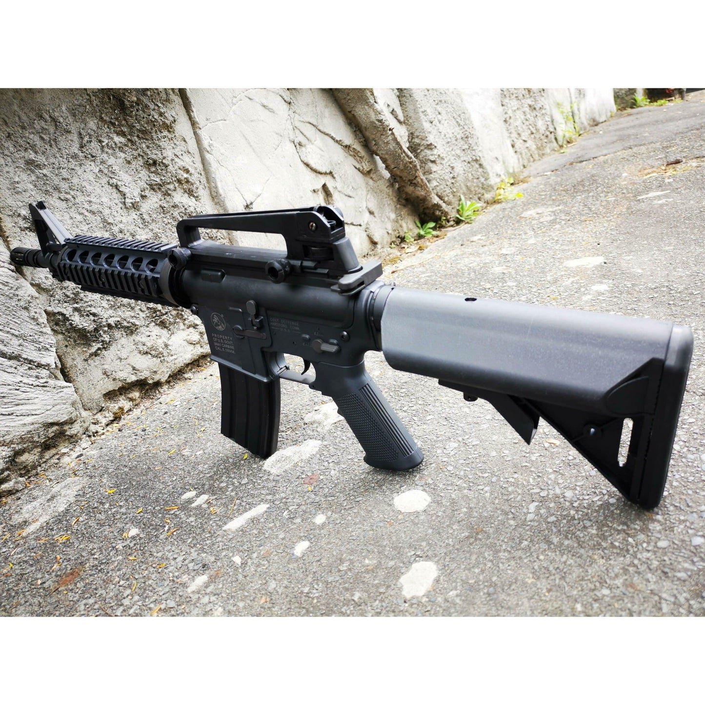 IHOBBY M4A1 Gen10 Gel Blaster With Carry Handle Package: Black