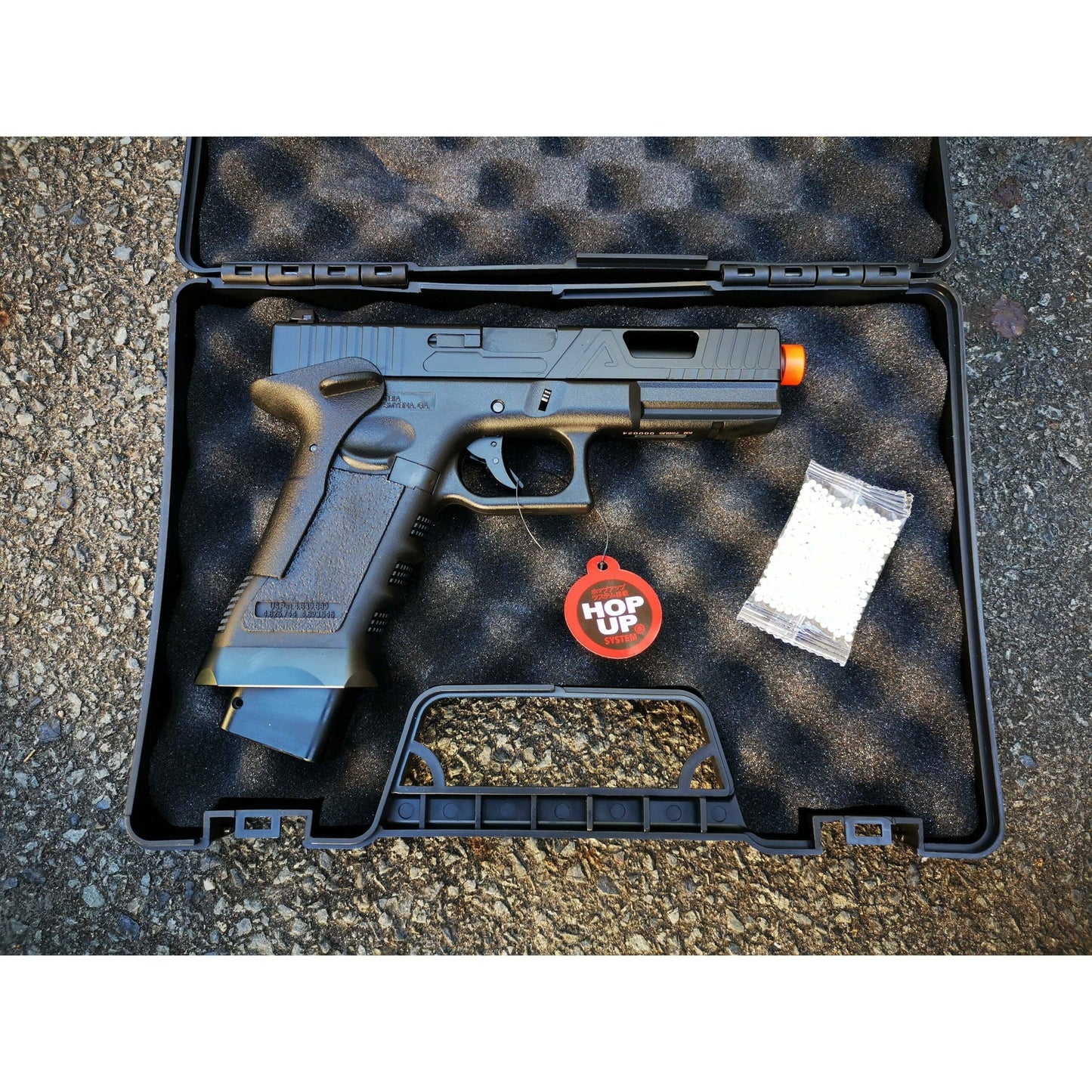 DOUBLE BELL Glock G17 Gel Blaster Green Gas Powered Blowback 756US