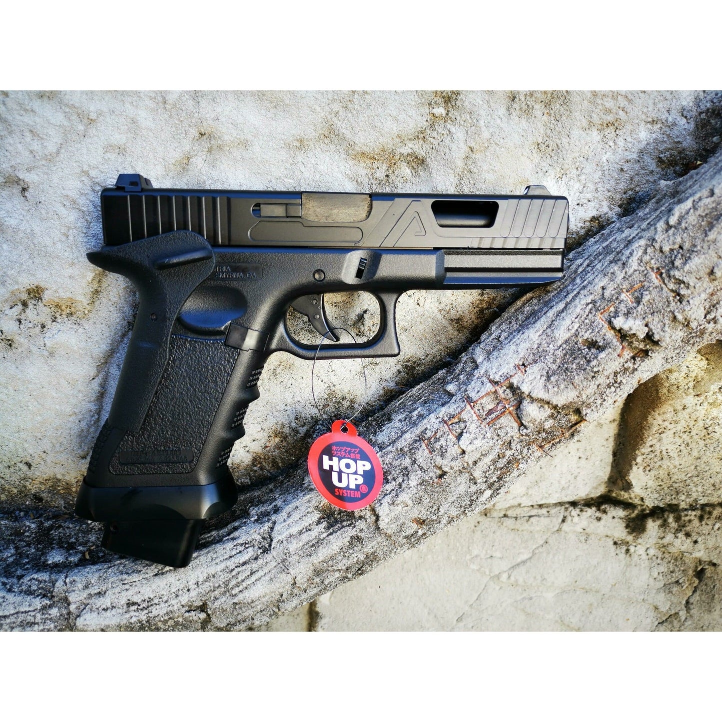 DOUBLE BELL Glock G17 Gel Blaster Green Gas Powered Blowback 756US