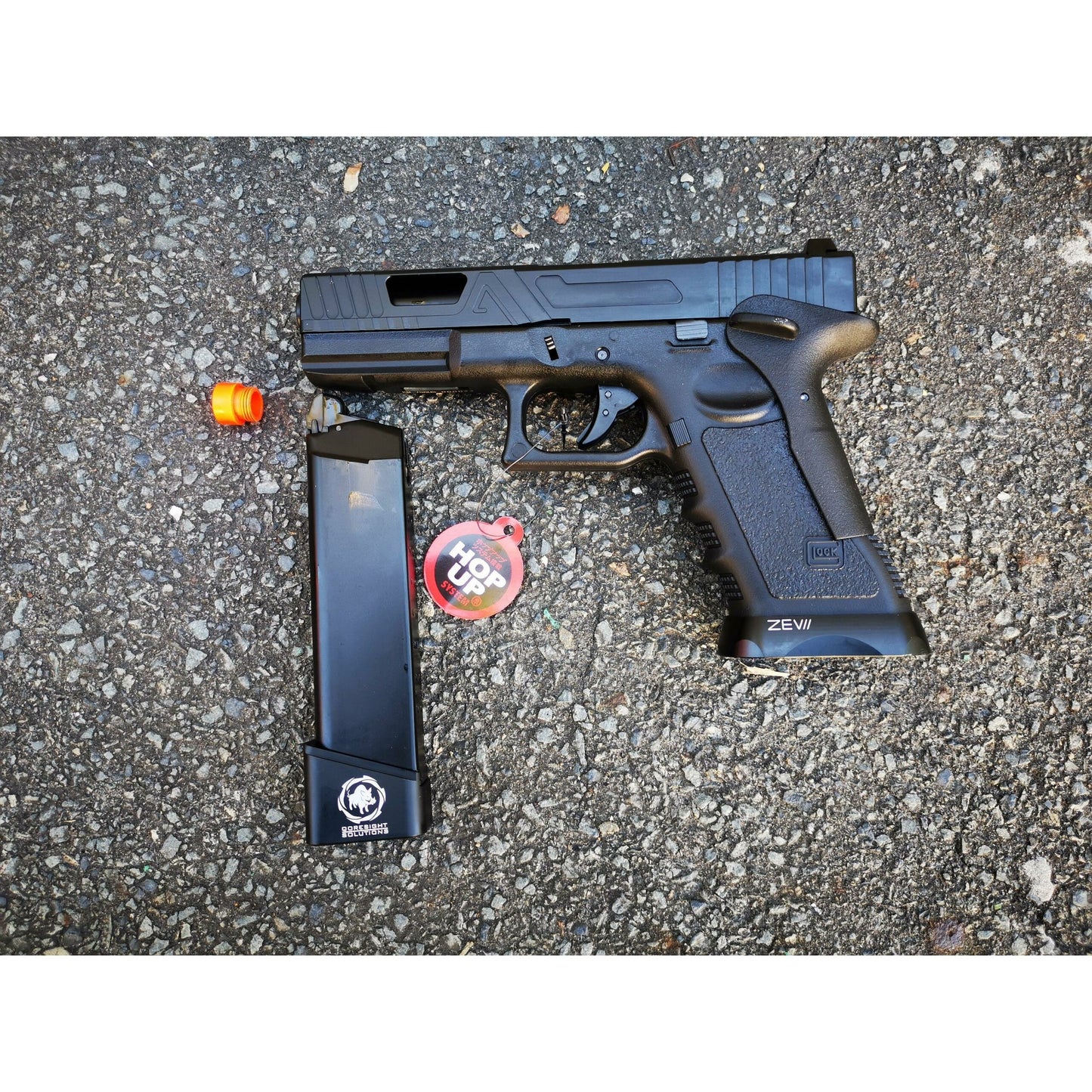 DOUBLE BELL Glock G17 Gel Blaster Green Gas Powered Blowback 756US