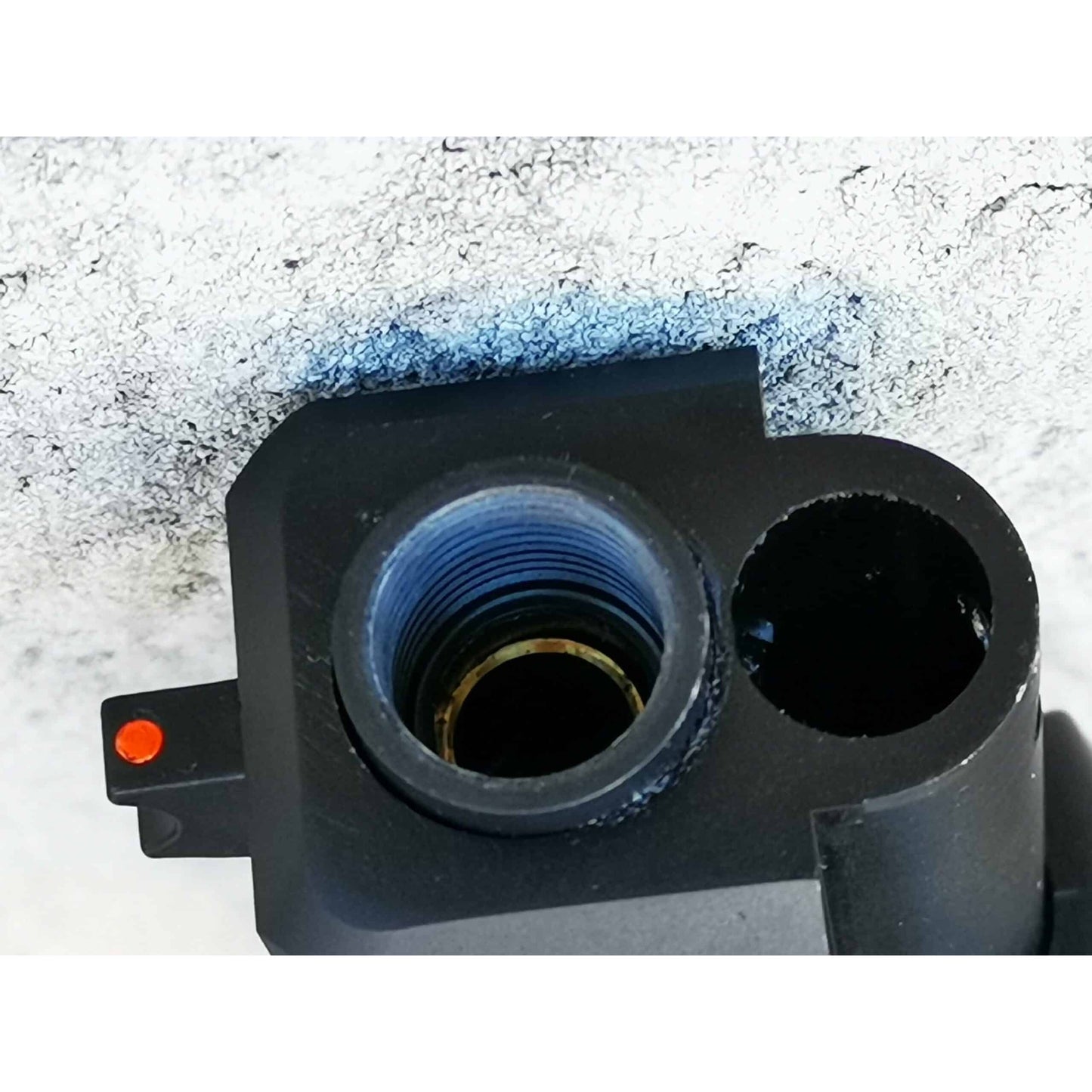 DOUBLE BELL Glock 17L Type ZEVII 9MM Combat Master Custom Gas Blowback Gel Blaster Green Gas Version