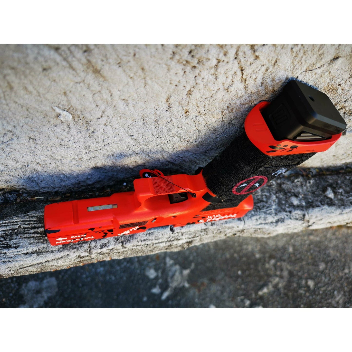 DOUBLE BELL Glock 17 DP17 TEABAG Gel Blaster Deadpool Custom Deluxe Green Gas Version Blowback