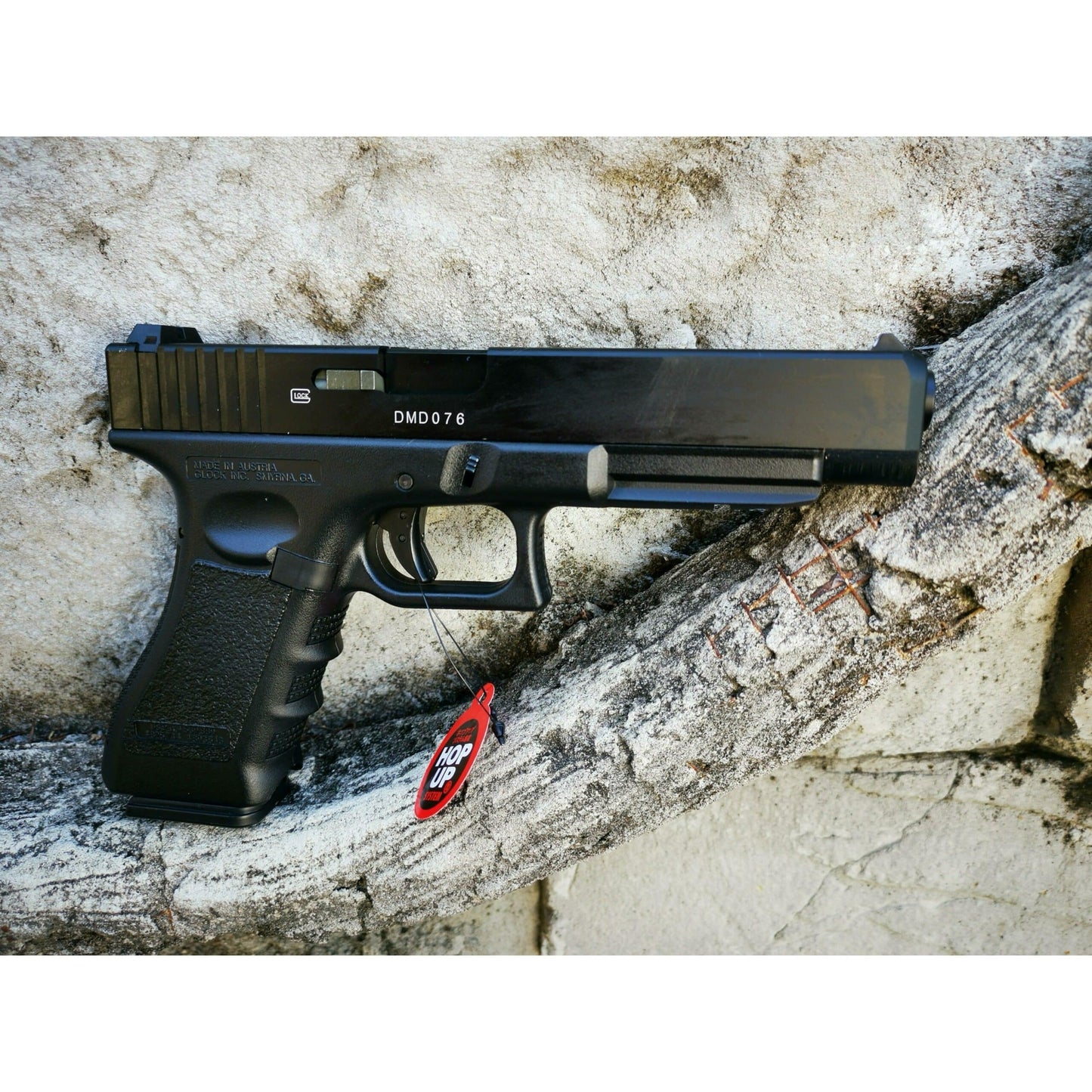 DOUBLE BELL Glock 34 Gel Blaster Gas Powered Blowback Metal Slide