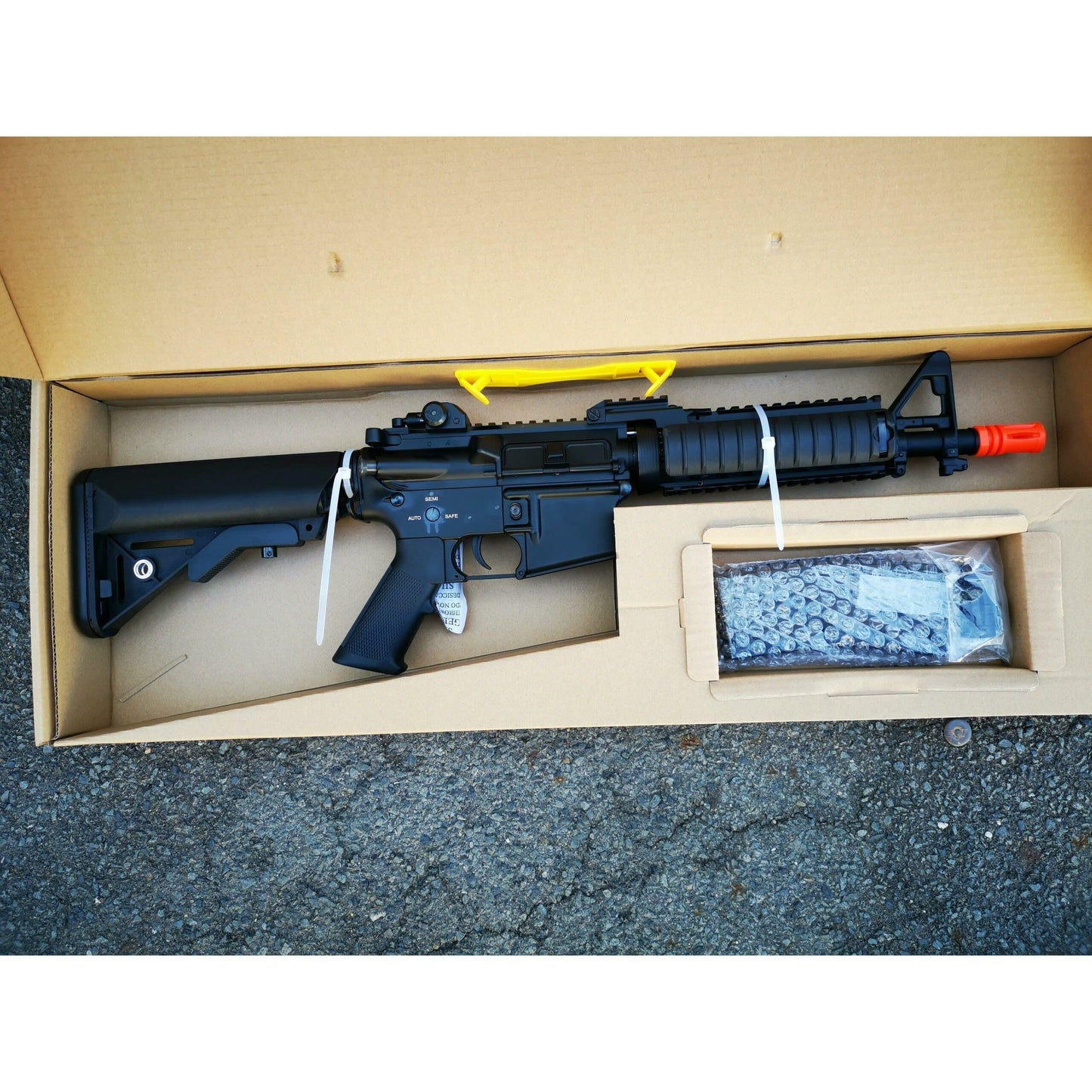 DOUBLE BELL M4 RAS II Gel Blaster AEG Colour: black