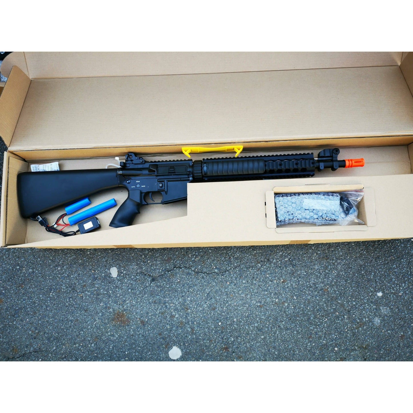 DOUBLE BELL 052 M4 SPR MOD1 Gel Blaster AEG Colour: black