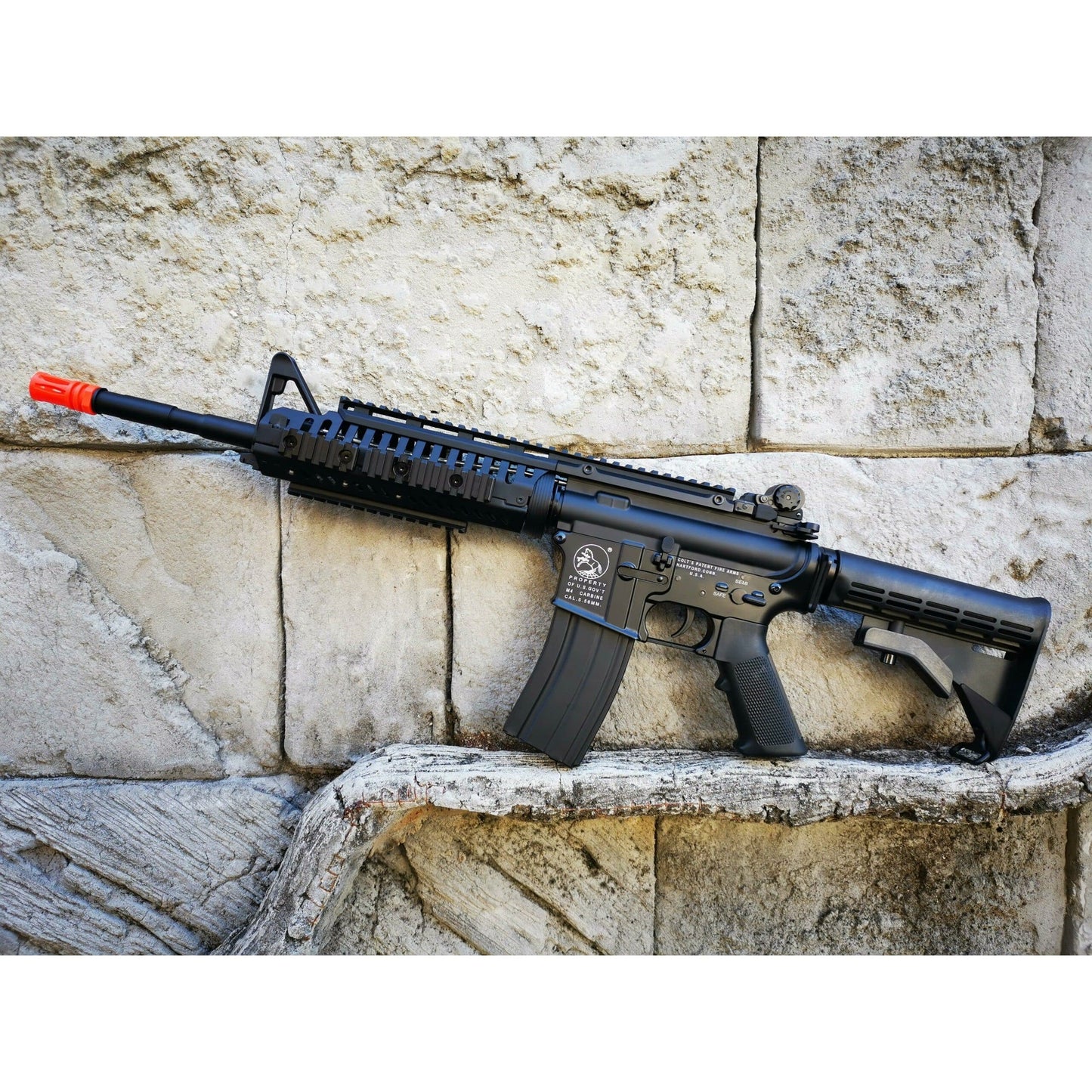 DOUBLE BELL M4 CASV Gel Blaster AEG Colour: black