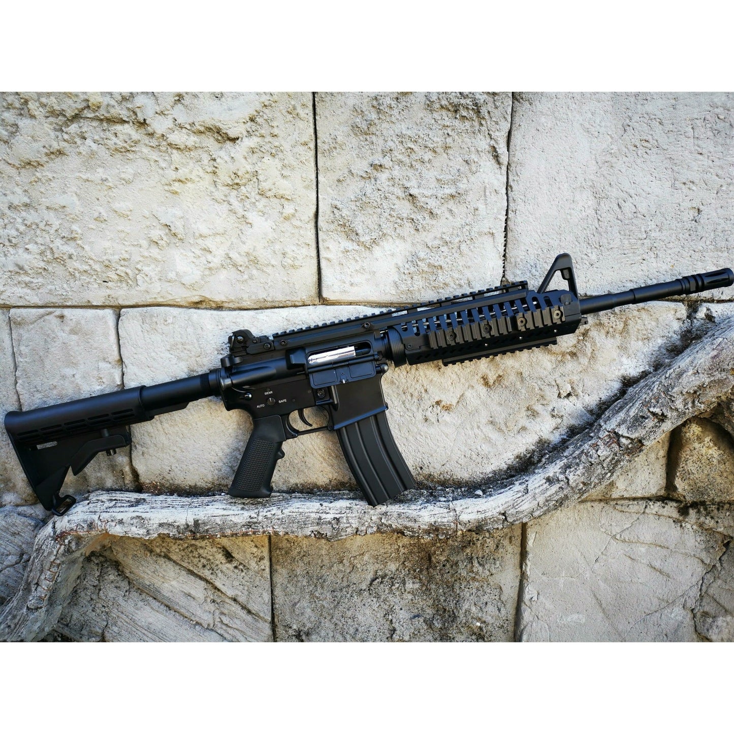 DOUBLE BELL M4 CASV Gel Blaster AEG Colour: black
