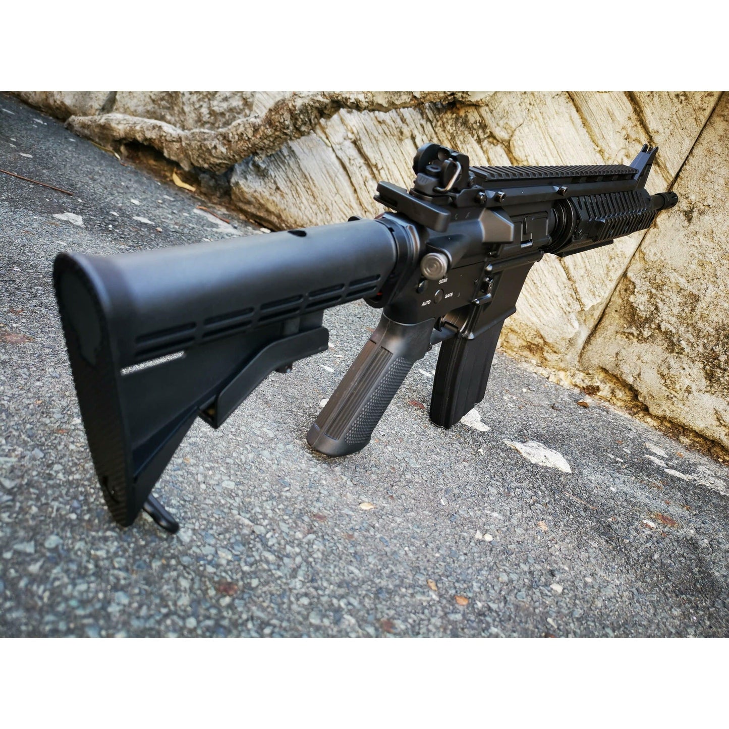 DOUBLE BELL M4 CASV Gel Blaster AEG Colour: black