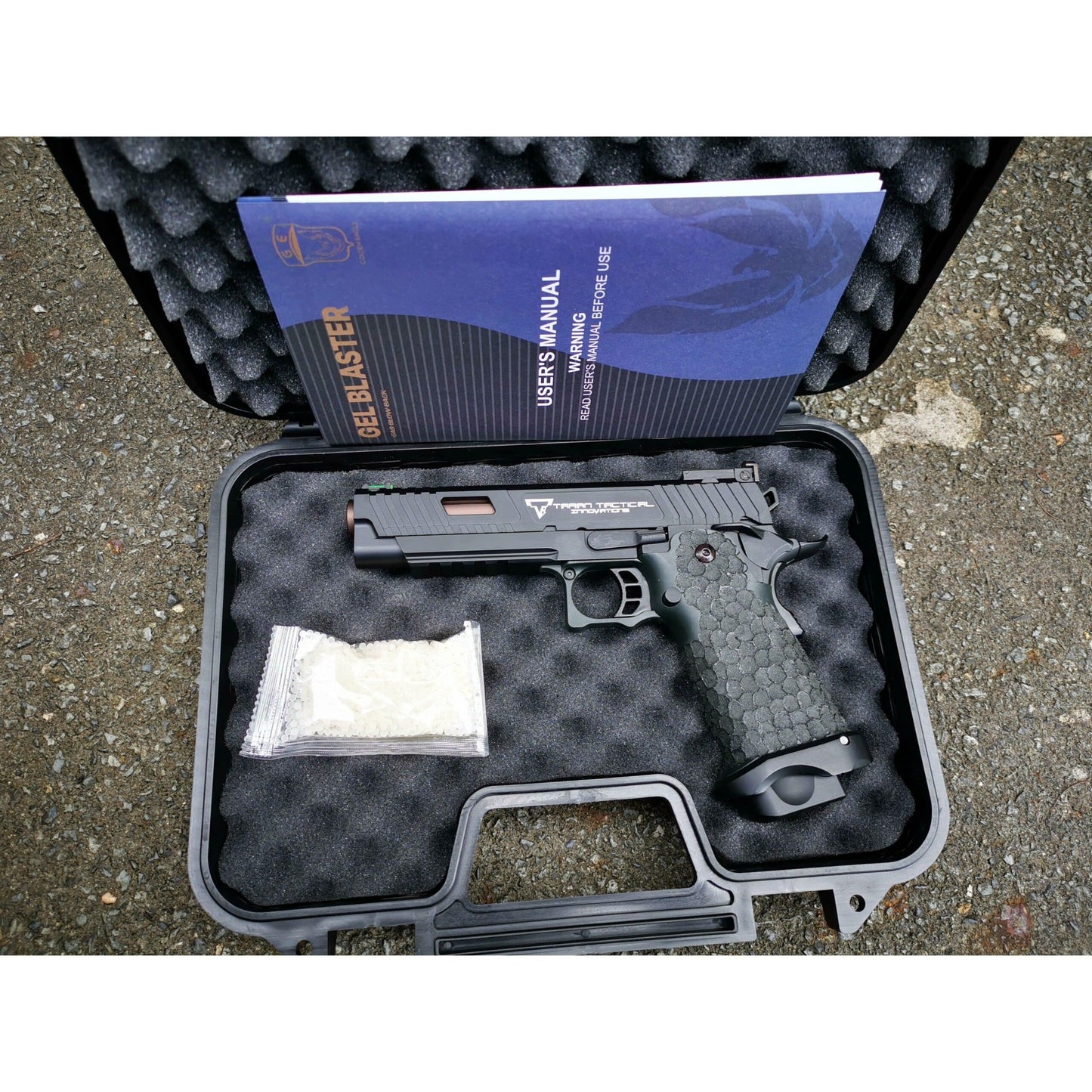 2011 TTI GBB GEL BLASTER GREEN GAS POWERED BLOW BACK 3398