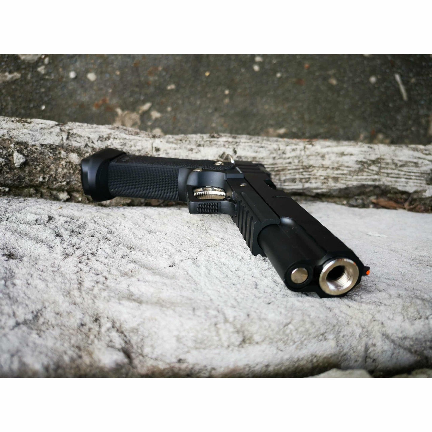 GOLDEN EAGLE 3343 FULL METAL CNC GMX SILVER SLIDE OPS MRP GEL BLASTER Hi-Capa 5.1 VERSIO GAS/CO2 POWERED BLOW BACK