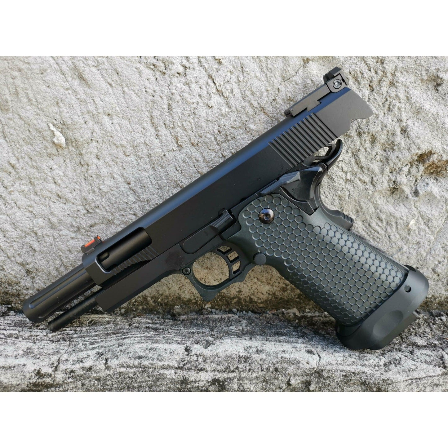 GOLDEN EAGLE 3334 FULL METAL CNC SLIDE GEL BLASTER GREEN GAS POWERED Hi-Capa 5.1 VERSION GAS BLOW BACK