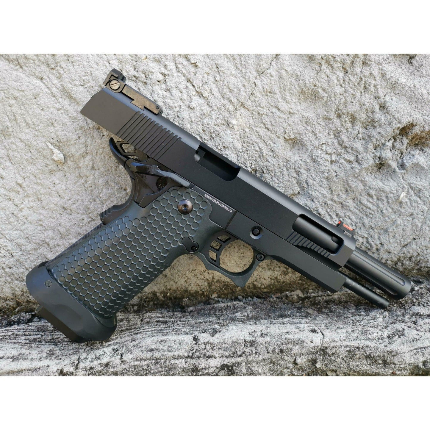 GOLDEN EAGLE 3334 FULL METAL CNC SLIDE GEL BLASTER GREEN GAS POWERED Hi-Capa 5.1 VERSION GAS BLOW BACK