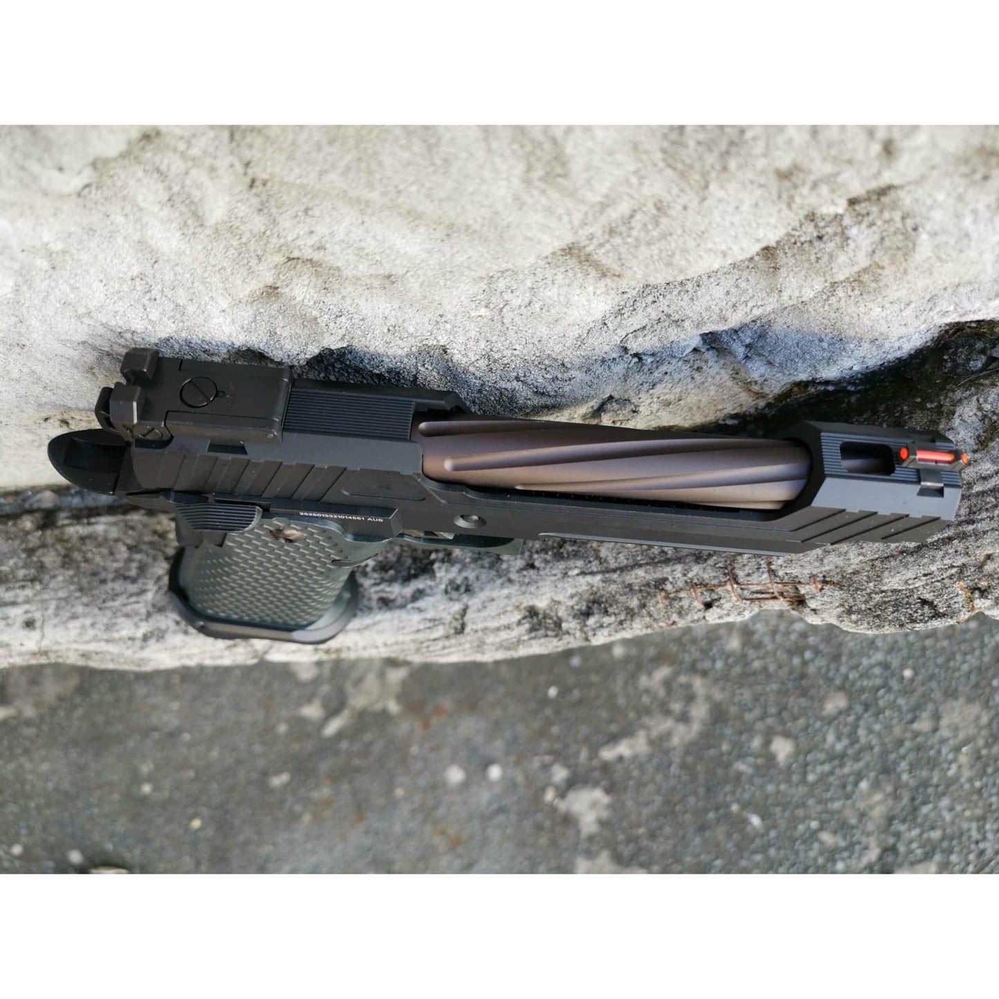 GOLDEN EAGLE 3402 FULL METAL CNC GMX 1B GEL BLASTER GREEN GAS POWERED Hi-Capa 5.1 VERSION GAS BLOW BACK