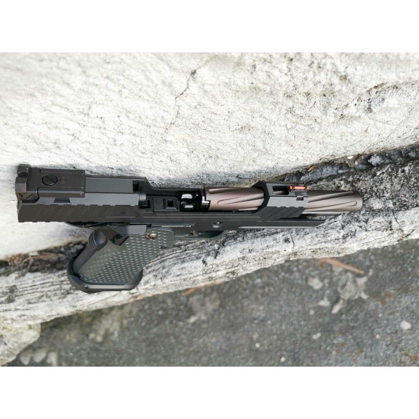 GOLDEN EAGLE 3402 FULL METAL CNC GMX 1B GEL BLASTER GREEN GAS POWERED Hi-Capa 5.1 VERSION GAS BLOW BACK