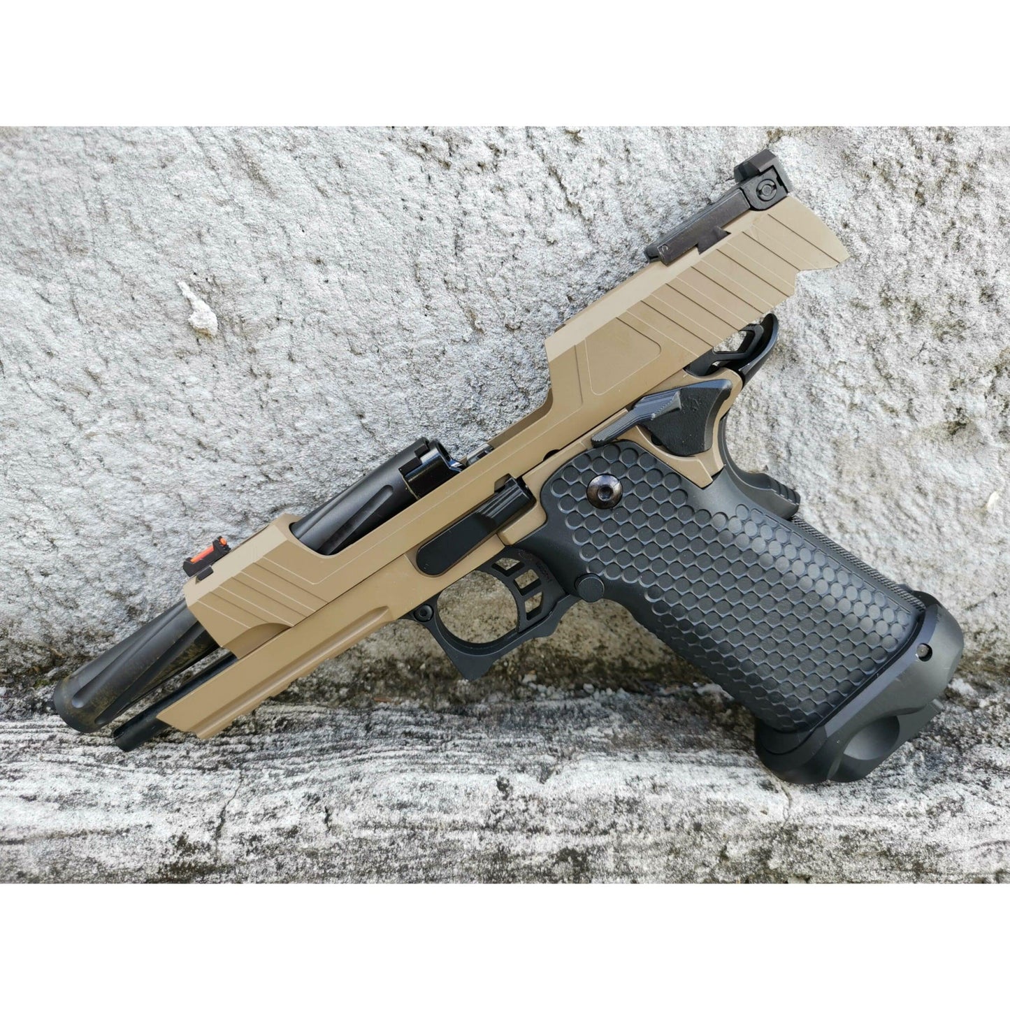 GOLDEN EAGLE 3401 FULL METAL CNC GMX 1T GEL BLASTER GREEN GAS POWERED Hi-Capa 5.1 VERSION GAS BLOW BACK