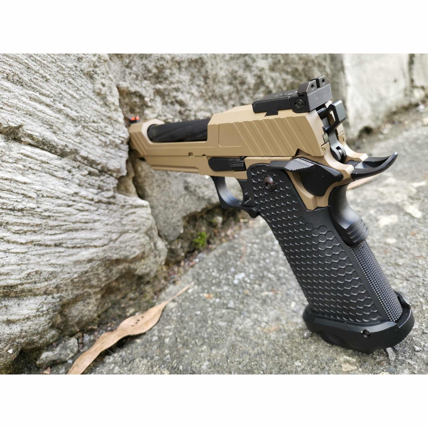 GOLDEN EAGLE 3401 FULL METAL CNC GMX 1T GEL BLASTER GREEN GAS POWERED Hi-Capa 5.1 VERSION GAS BLOW BACK