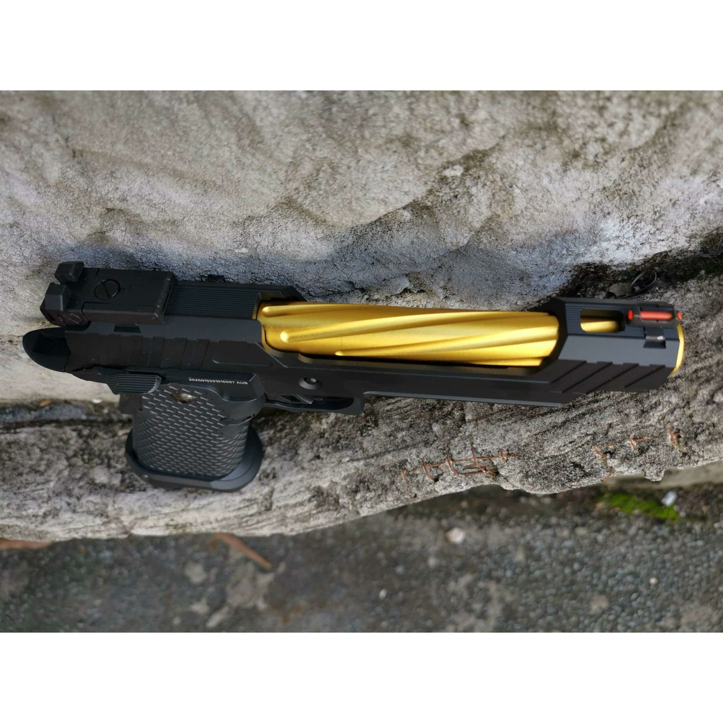 GOLDEN EAGLE 3403G FULL METAL CNC GMX 1G GEL BLASTER GREEN GAS POWERED Hi-Capa 5.1 VERSION GAS BLOW BACK