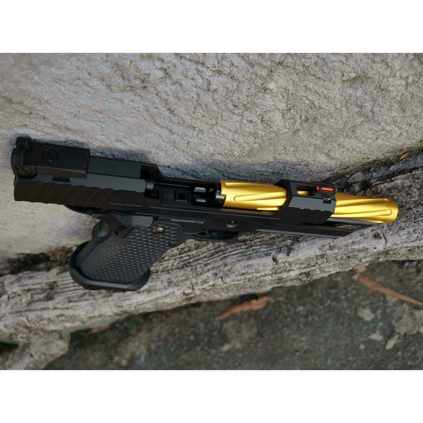 GOLDEN EAGLE 3403G FULL METAL CNC GMX 1G GEL BLASTER GREEN GAS POWERED Hi-Capa 5.1 VERSION GAS BLOW BACK
