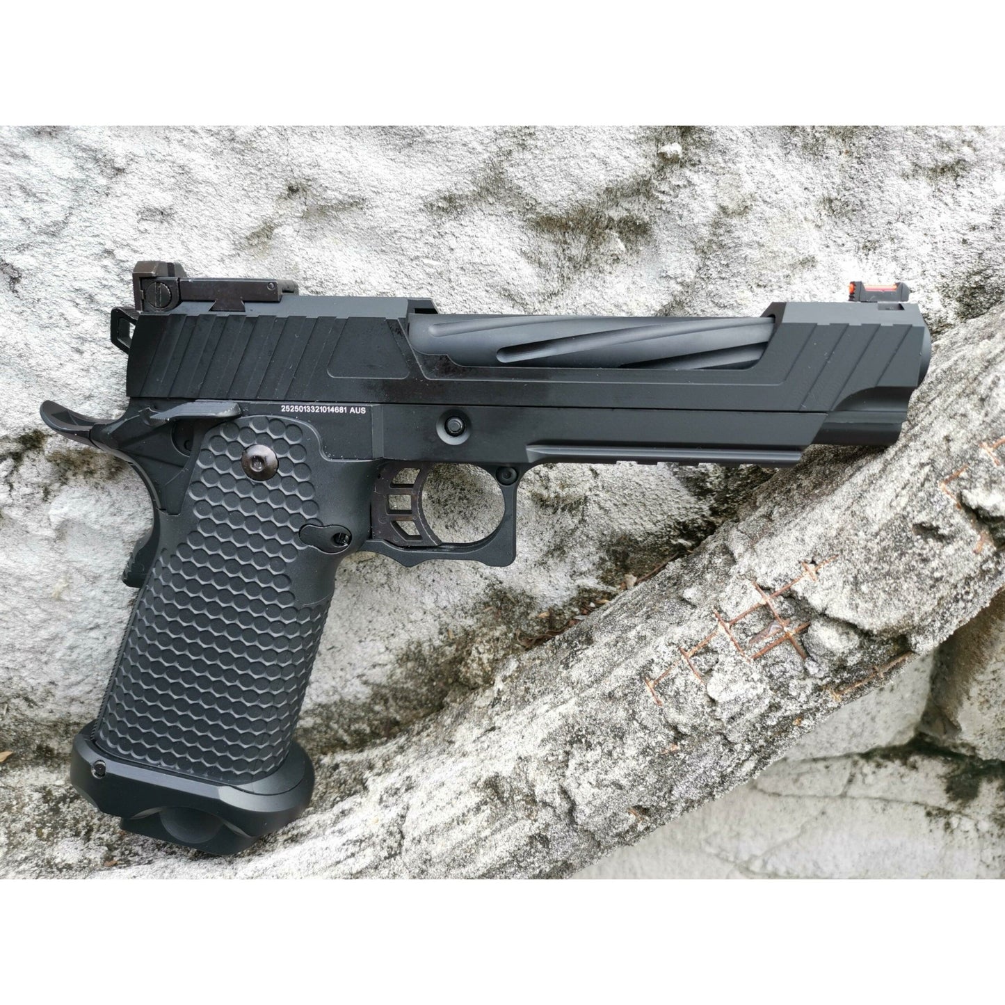 GOLDEN EAGLE 3403B FULL METAL CNC GMX 1G GEL BLASTER GREEN GAS POWERED Hi-Capa 5.1 VERSION GAS BLOW BACK