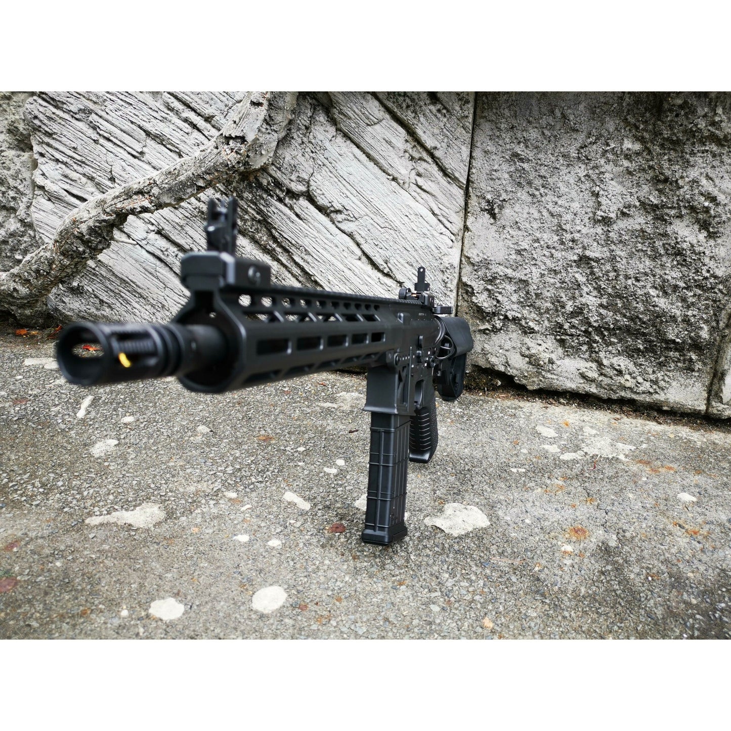 IHOBBY M4 Full Metal CNC Custom MOSFET Gel Blaster Colour: Black
