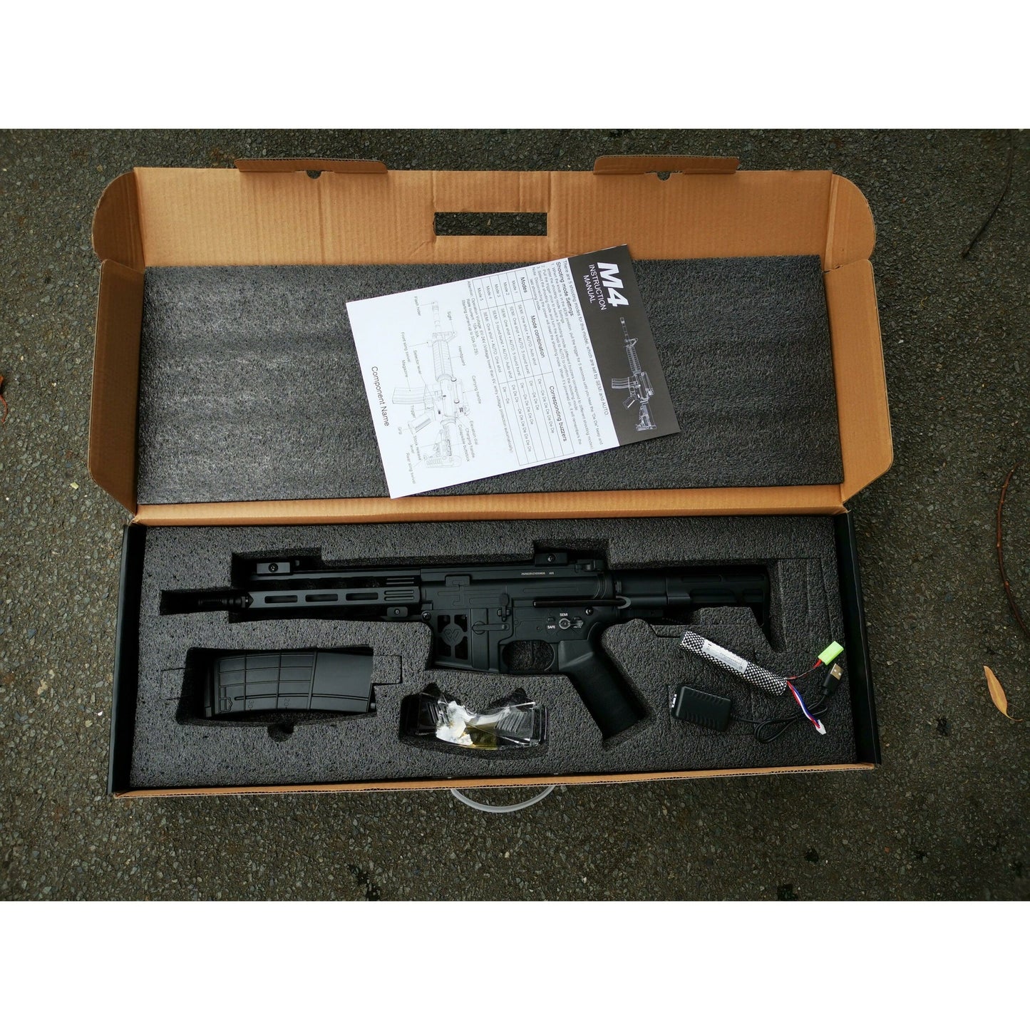 IHOBBY CQB T6 Full Metal CNC Custom MOSFET Gel Blaster Colour: Black