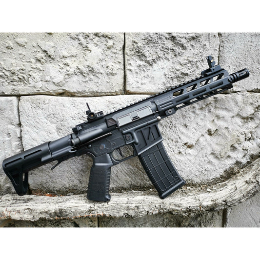 IHOBBY CQB T6 Full Metal CNC Custom MOSFET Gel Blaster Colour: Black