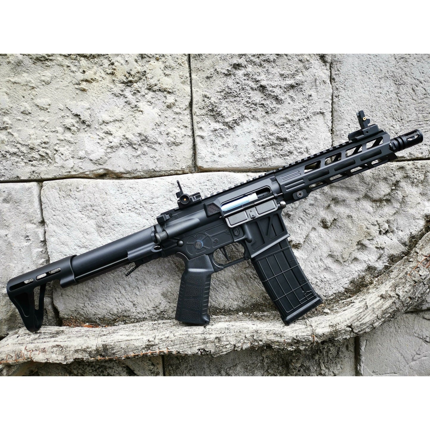 IHOBBY CQB T6 Full Metal CNC Custom MOSFET Gel Blaster Colour: Black