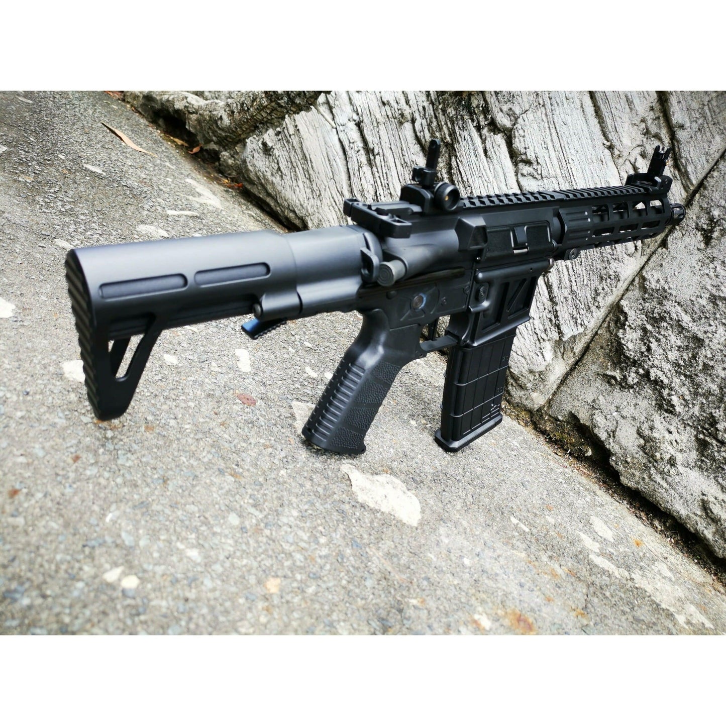 IHOBBY CQB T6 Full Metal CNC Custom MOSFET Gel Blaster Colour: Black