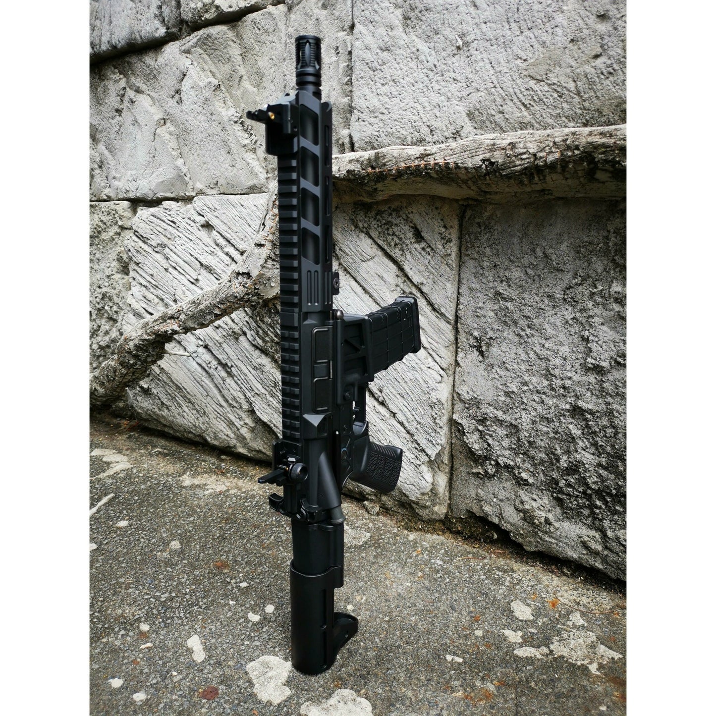 IHOBBY CQB T6 Full Metal CNC Custom MOSFET Gel Blaster Colour: Black