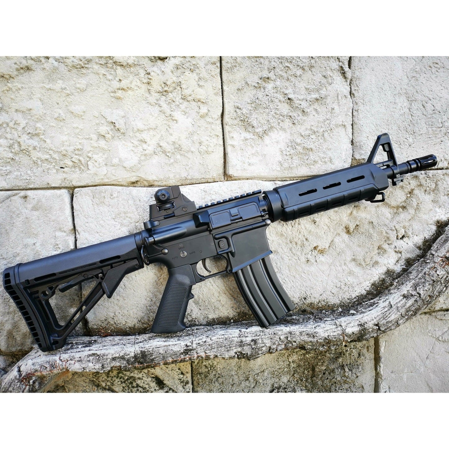 IHOBBY Magpul PTS RM4 CQB Gel Blaster Colour: Black