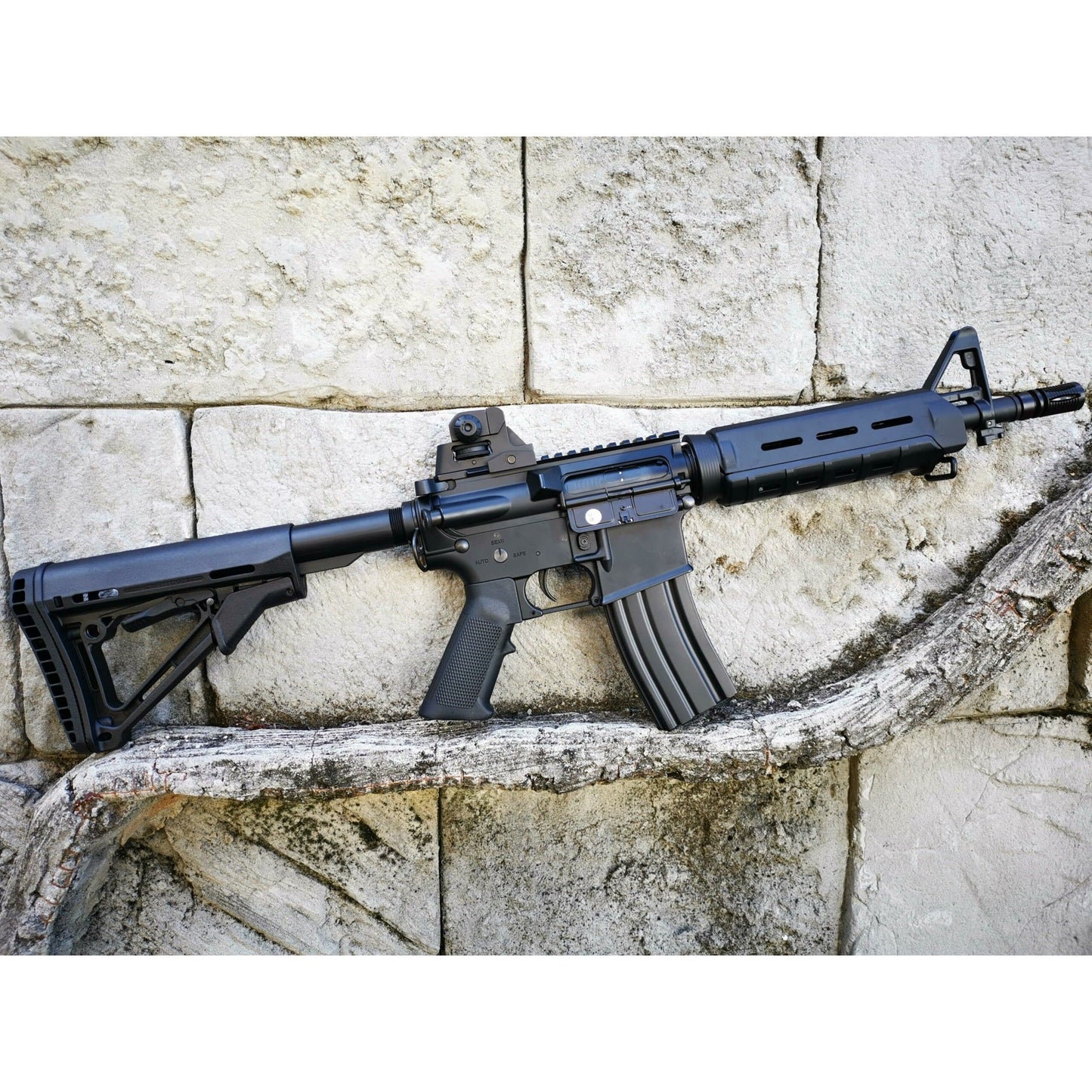 IHOBBY Magpul PTS RM4 CQB Gel Blaster Colour: Black