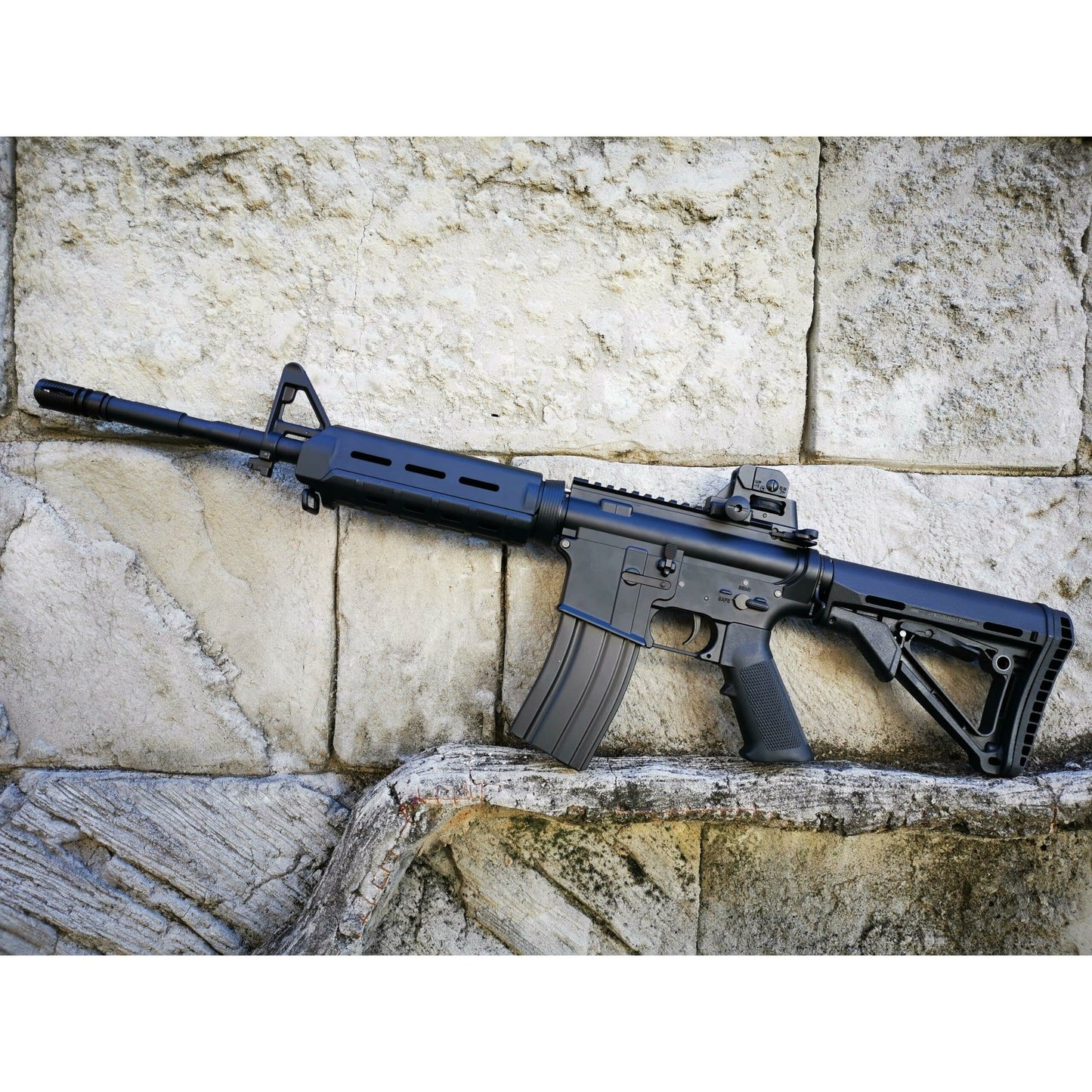 IHOBBY Magpul PTS RM4 CQB Gel Blaster Colour: Black