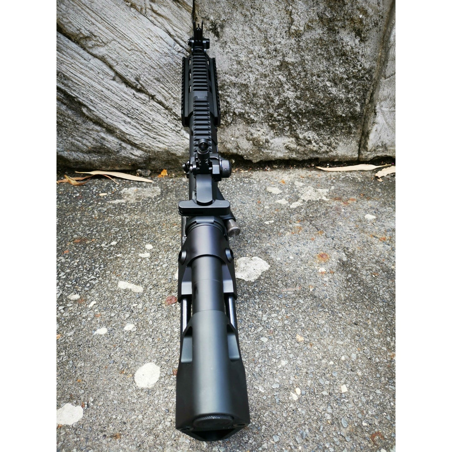 DOUBLE BELL HK416C Real Engraved Metal Electric Gel Blaster Black