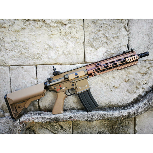 DOUBLE BELL HK416 GEISSELE Type 10.5 inch SMR Hand Guard Metal Electric Gel Blaster