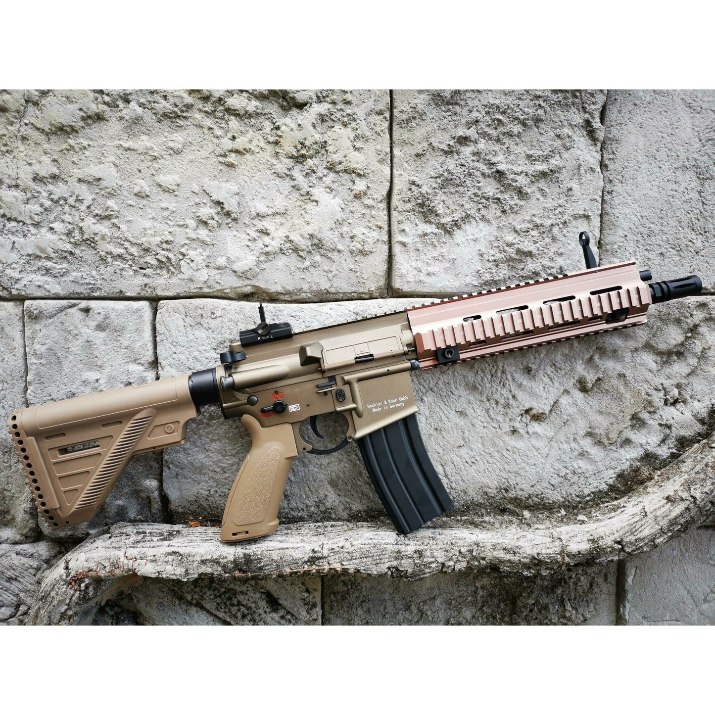 DOUBLE BELL HK416 A5 gel blaster AEG Colour: Tan
