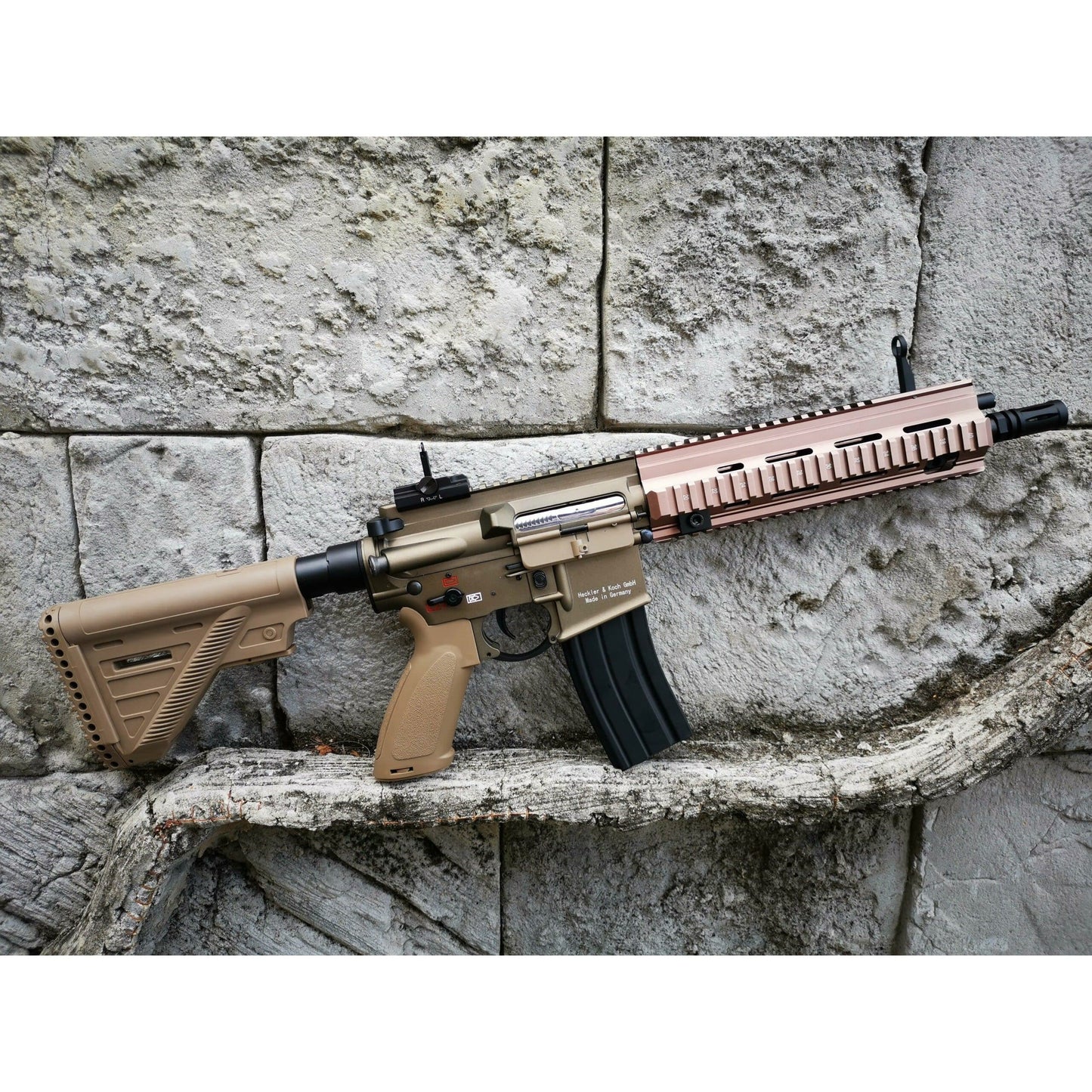 DOUBLE BELL HK416 A5 gel blaster AEG Colour: Tan