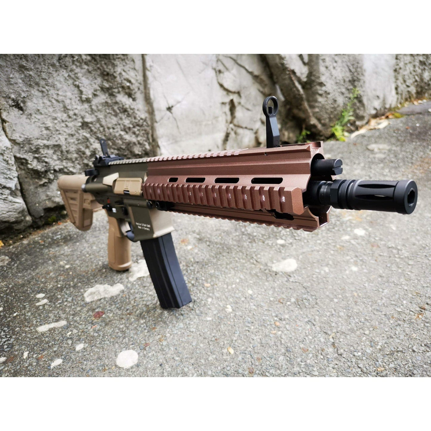 DOUBLE BELL HK416 A5 gel blaster AEG Colour: Tan