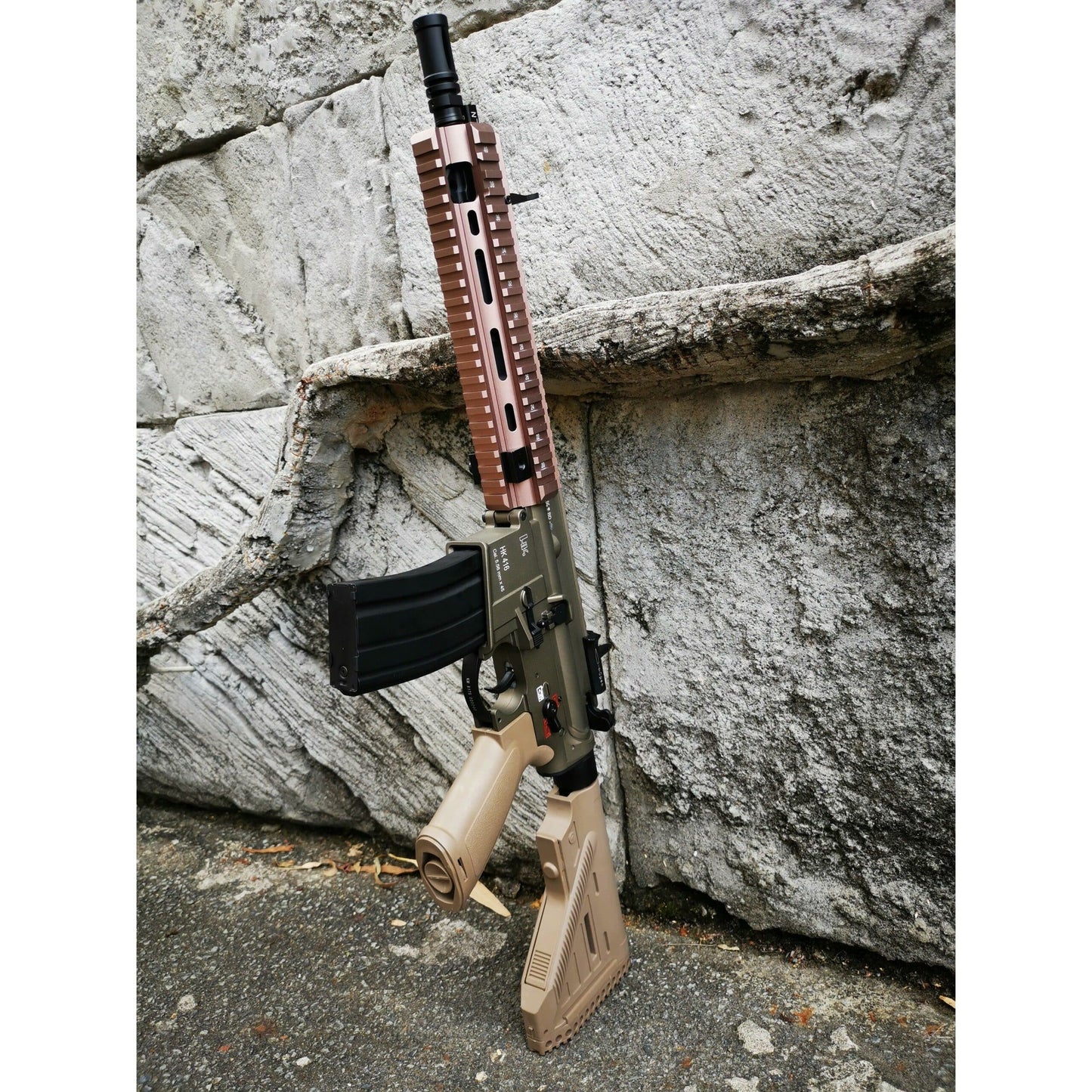 DOUBLE BELL HK416 A5 gel blaster AEG Colour: Tan