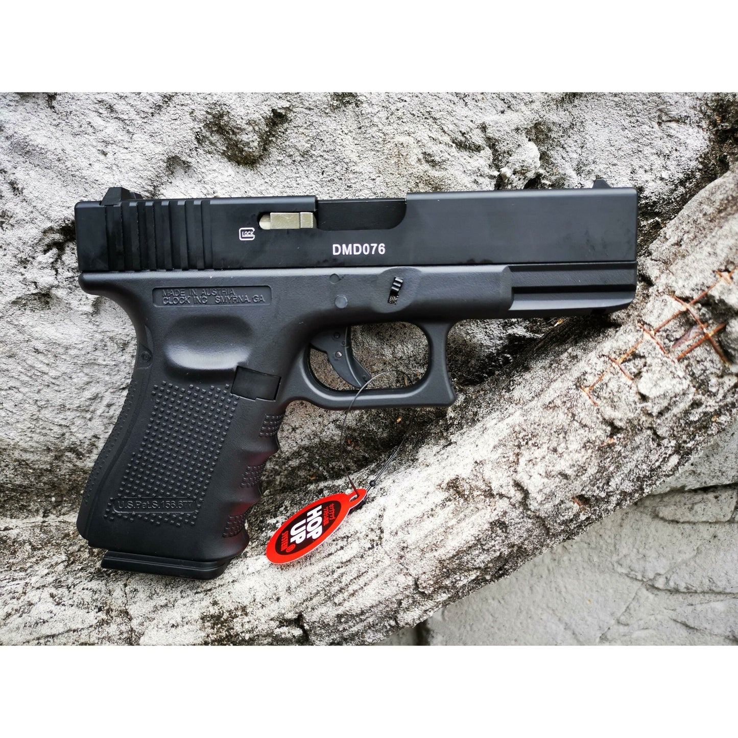 DOUBLE BELL Glock 21 Gas Blowback Gel Blaster CNC Slide Green Gas Version Semi/Full Auto