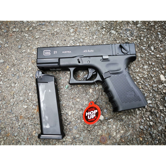 DOUBLE BELL Glock 21 Gas Blowback Gel Blaster CNC Slide Green Gas Version Semi/Full Auto