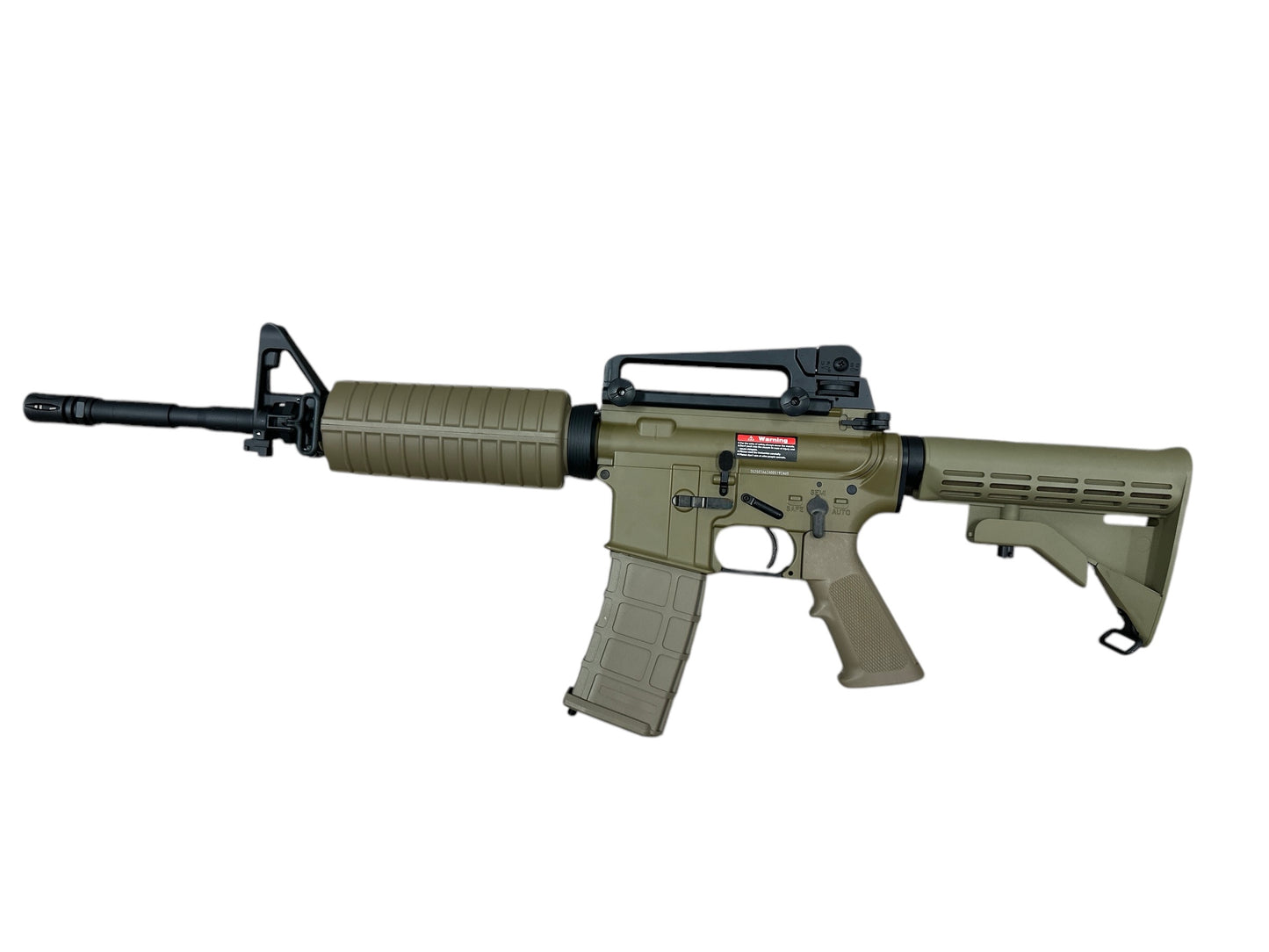 GOLDEN EAGLE MC6604MT M4A1 FULL METAL GAS POWERED GEL BLASTER GREEN GAS BLOWBACK RIFLE Colour: Tan