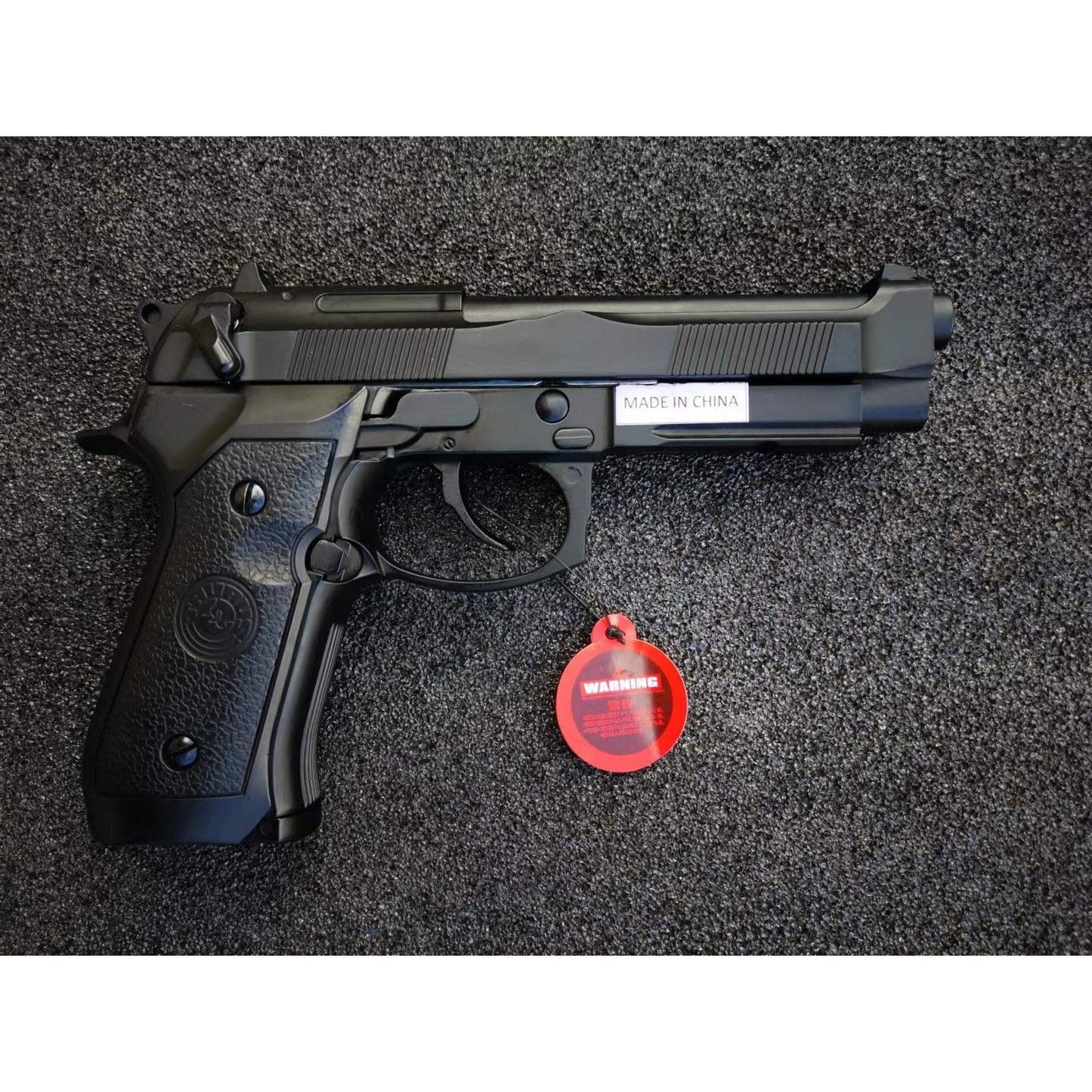 DOUBLE BELL Beretta M92 A1 M9 Gel Blaster Gas POWERED Blowback Black